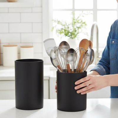 Pot ustensiles cuisine | Design Essentiel - Topcuisinop