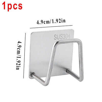 SteelHolder™ Égouttoir auto-adhésif en acier | Cuisine - Topcuisinop